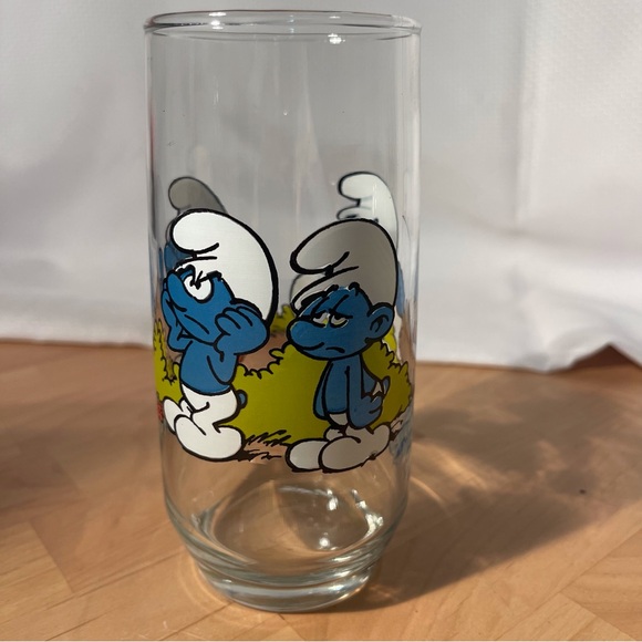 Smurfs Brainy Glass Vintage - Picture 3 of 9